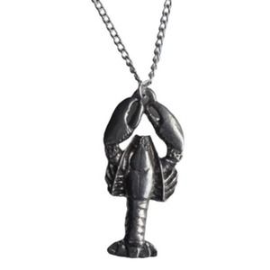 Lobster Necklace A Fine Pewter Pendant 2040